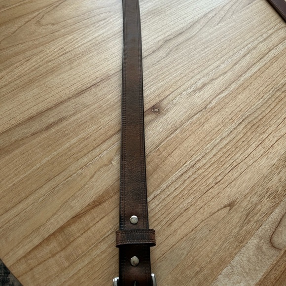 Hanks - Montana Bison Belt - 1.5" - Double Layer - Picture 3 of 4